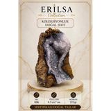 Sertifikalı Kristal Kuvars Jeot Doğal Taş Koleksiyonluk Dekoratif 8.2X6.7 Cm 222 Gr No106
