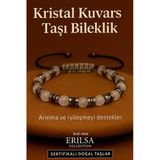 Sertifikalı Kristal Kuvars Taşı Bileklik 8X8 Mm – Arınma Saflık Ve Şifa Taşı