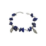 Sertifikalı Lapis Lazuli Doğal Taş Halhal