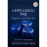 Sertifikalı Lapis Lazuli Doğal Taş Kütle 30-35 Mm - Bilgelik Ve İçsel Güç Taşı