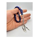 Sertifikalı Lapis Lazuli Doğal Taş Tesbih 8 Mm Aaa Kalite
