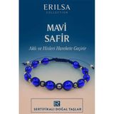 Sertifikalı Mavi Safir Taş Bileklik – Aklı Ve Hisleri Harekete Geçiren Enerji Taşı