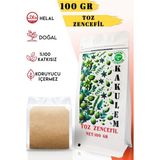 Sertifikalı Öğütülmüş Toz Zencefil 100 gr
