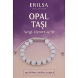 Sertifikalı Opal Taşı Bileklik – Sevgi ve Şifayı Bileğinde Hisset - Standart - Renkli