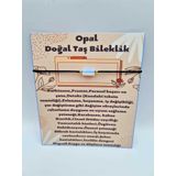 Sertifikalı Opal Taşı Doğal Taş Bileklik
