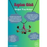 Sertifikalı Orijinal Doğal Taş Kaplan Gözü Taşı El Yapımı Bakır Tel Sarma Kolye