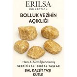 Sertifikalı Xxxl Ham Bal Kalsit Taşı Kütle Kristal Dekoratif Taş Bolluk Enerjisi Ruhsal Dinginlik