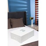Sertstil Büyük Boy Baza Altı Gri Çizgili Hurç 62 X 46 X 22 Cm Gri1