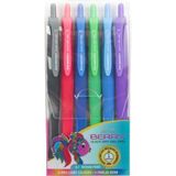 Serve 0.7 mm Karma Blister 6'lı Berry Jel Kalem