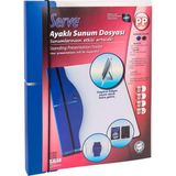 Serve Ayakli Sunum Dosyasi Lacivert 60' - Standart