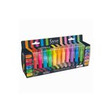 Serve Berry Fosforlu Pastel Kalem Seti, 12'li, Çok Renkli