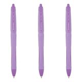 SERVE BERRY JEL KALEM 07MM PASTEL LAVANTA 3LÜ SET