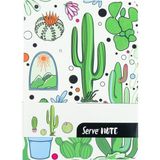 Serve Çizgili A5 Defter - Doğa Serisi - Açık Yeşil