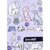 Serve Çizgili A5 Defter - Doğa Serisi - Lavanta