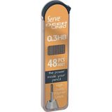 Serve Deep 0.3 Mm Hb Siyah Kalem Ucu 48 Li Renkli Govde - Sari