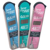 Serve Deep 0.5 Mm 2B Siyah Kalem Ucu 48 Li Renkli Govde – Pembe