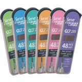 Serve Deep 0.7 Mm 2B Siyah Kalem Ucu 48 Li Renkli Govde – Pembe