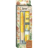 Serve Deep 3'Lü Okul Seti Hardal Sarı