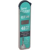 Serve Deep Mekanik Kalem Ucu 0.7 mm 2B Nane Yeşili Tekli 48 Adet Yüksek Kalite Polimer