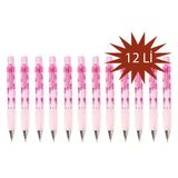 Serve Deep Pastel Tatlı Serisi 0.7 Mm Şeker Pembe Versatil Kalem 12Li Paket