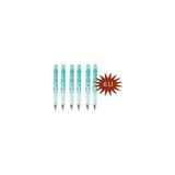 Serve Deep Versatil Kalem Deep 0.7 Mm Kruvasan & Kahve 6 Lı Paket