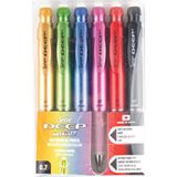 Serve Deep Versatil Uçlu Kalem 0.7 mm Metalik Renkler Kauçuk Grip ile Rahat Kullanım 6'lı Set - Renkli