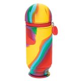 Serve Hoopup Karışık Kırmızı Sarı Kalem Çantası