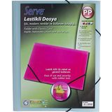 Serve Lastikli Dosya Mavi A4