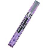 Serve Likit Fosforlu Kalem Doğa Desenli Pastel Seri - Pastel Mor