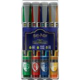 Serve Likit Fosforlu Kalem Harry Potter - 4'lü Set - Damalı Set