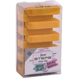 Serve Steps Silgi Pastel Hardal Sarısı