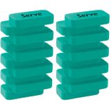 Serve Steps Silgi Pastel Nane Yeşili Tekli Pet (2 paketi)