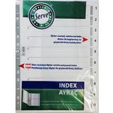 Serve Sv-5324 Karton Seperatör 1-10 Rakamlı