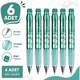 Serve Versatil Kalem Deep 0.7 mm Met Yesil Gezegen 6'lı Paket