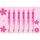 Serve Versatil Kalem Deep 0.7 mm Şeker Pembe Çiçek 6'lı Paket