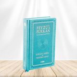Server Yayınları Feyzü'l Furkan Kur'ân I Kerîm ve Tefsirli Meali; (Orta Boy Mushaf ve Meal) Turkuaz