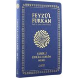 Server Yayınları Feyzü'l Furkan Tefsirli Kuranı Kerim Meali Lacivert (Orta Boy-Sadece Meal-İnce Cilt)