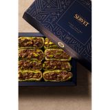Servet Çikolatalı Antep Fıstıklı Sarma Lokum 500 gr