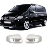 Servet Dizayn Oto Mercedes Vıto 639 2010-2014 Paslanmaz Çelik Ayna Kapağı