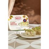 Servet Rafine Şeker İlavesiz Antep Fıstıklı Taze Tahin Helvası 200 gr