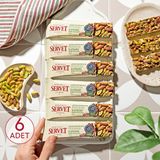 Servet Şeker İlavesiz Antep Fıstığı Krokan Bar 120g (6 x 20g) - 120 gr