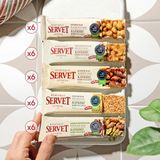 Servet Şeker İlavesiz Krokan Bar Karışık Paket 600g (30 x 20g) - 600 gr