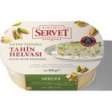 Servet Şekerleme Antep Fıstıklı Tahin Helva 400 G (2'Li Paket)
