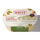 Servet Şekerleme Antep Fıstıklı Tahin Helva 400 G (4'Li Paket)