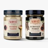 Servet Servet Tahini 300 gr + Keçiboynuzu Pekmezi 400 gr