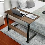 Servetavcı Yükseklik Ayarlı Çalışma Masası - Ceviz (Tekerli) 80X40