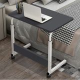 Servetavcı Yükseklik Ayarlı Laptop Sehpası Ve Çalışma Masası - Antrasit Beyaz (Tekerli)
