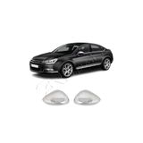 ServetDizaynOto Citroen C5 Uyumlu 2008-2015 Krom Ayna Kapağı 2 Parça Paslanmaz Çelik