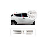 ServetDizaynOto Nissan Juke Uyumlu 2010 Ve Üzeri Krom Kapı Kolu 4 Kapı 2 Kapı Sensörlü Paslanmaz Çelik