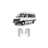 ServetDizaynOto Volkswagen Crafter Uyumlu 2006-2017 Krom Ayna Kapağı 2 Parça Paslanmaz Çelik